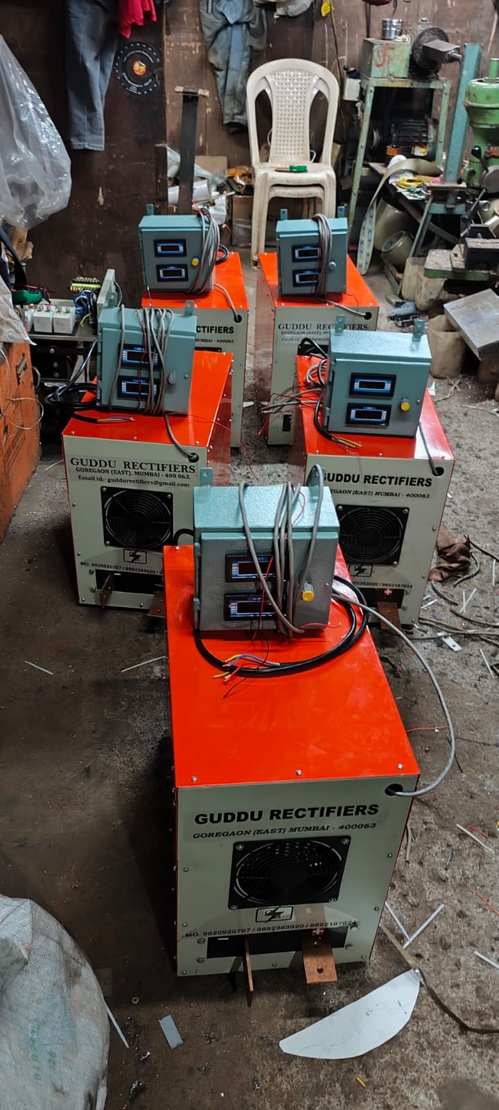 12 volt 600 amp IGBT base electronic rectifier manufactured in Mumbai
